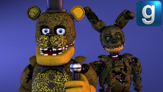 Gmod FNAF  Repairing The Ignited Animatronics With The Parts Mod Part 2 [upl. by Hinman]