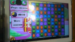 Candy Crush Saga  How to match 10000 green candies just play once [upl. by Repohtsirhc224]