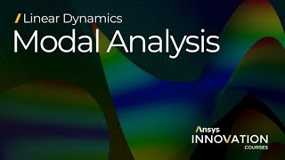 Performing Modal Analysis Using Ansys Mechanical – Lesson 1 [upl. by Ecirb]