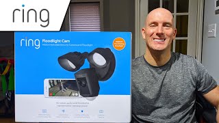 Ring Floodlight Cam 4K Detailed Setup amp Review  Unboxing [upl. by Idnahs]