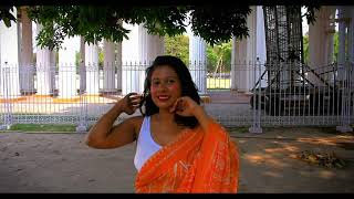 Saree Lover  Posing Tutorial  Banga Lalana  EP  26 Kakan Orange Saree [upl. by Annodal359]