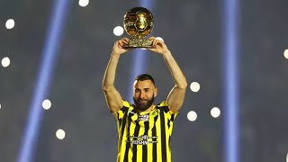 Karim Benzemas FULL EPIC AlIttihad unveiling ceremony [upl. by Nivek91]