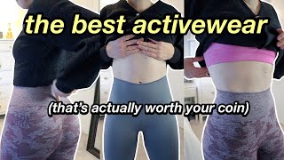 17 TOP FITNESS AND WORKOUT CLOTHES  Lululemon Girlfriend Collective Gymshark Set Active [upl. by Eldwon]