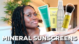 MINERAL SUNSCREEN TEST FOR DARK SKIN amp OILY SKIN  NO WHITE CAST [upl. by Gonzales]