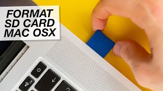 How to Format Micro SD Card FAT32 Mac [upl. by Sylram505]