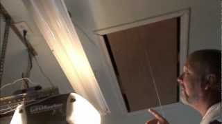 HOW TO REPLACE A FLUORESCENT LIGHT FIXTURE [upl. by Elatia]