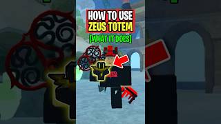 How To Use ZEUS TOTEM In Fisch [upl. by Laddie]