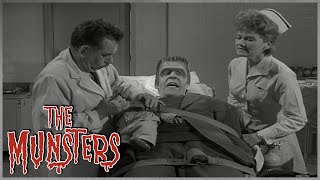 Herman Sneaks Into The Hospital  The Munsters [upl. by Ewall237]