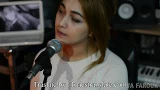 Arabic song with English subtitle Najwa Farouk  Mauju Galby  My heart is hurt [upl. by Lolly98]