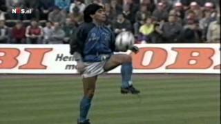 WarmUp Maradona UEFACup semifinal 1989 HD [upl. by Ander]