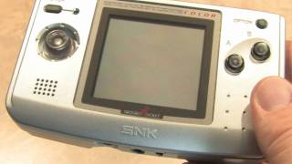 Classic Game Room  NEOGEO POCKET COLOR review [upl. by Bluma]