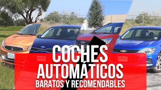 4 coches automáticos baratos y muy recomendables [upl. by Ahsata]