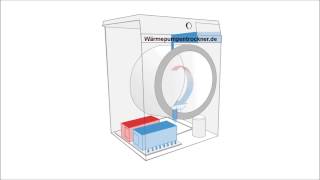 Wärmepumpentrockner  Funktion  einfach Erklärt [upl. by Acirretahs]