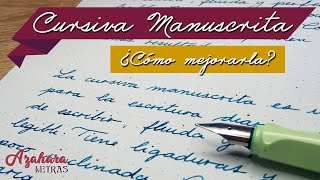 ✍️ 5 Pasos para Mejorar la Cursiva Manuscrita [upl. by Sokim19]