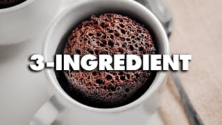 3 Ingredient Chocolate Mug Cake [upl. by Madel151]