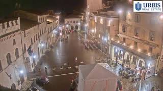 Assisi Live Webcam Piazza del Comune [upl. by Neall]