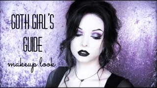 The Goth Girls Guide Makeup Look [upl. by Kreindler]