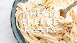 10Minute Cream Cheese Pasta [upl. by Barnaba620]