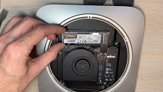 Mac Mini How To Upgrade Your Disk NVMe SSD 🤩 [upl. by Akemot345]