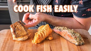 How To EASILY Cook Fish Without Messing It Up [upl. by Lecrad]