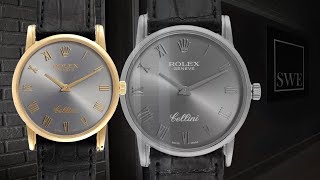 Rolex Cellini Classic Yellow Gold Slate Dial Watches 5116  SwissWatchExpo 1 Minute Watch Review [upl. by Shoemaker]