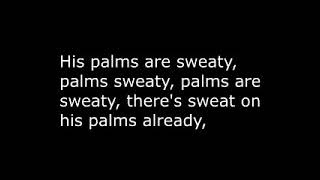 Eminem  quotPalms Are Sweatyquot Lyric Video [upl. by Nauqas]