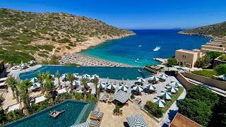 Daios Cove Luxury Resort amp Villas SPECTACULAR hotel Crete Greece [upl. by Kilan]