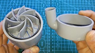 How To Make Water Pump 12V At HomeWater Pump From PVC PipeV19 waterpumpdiywaterpump [upl. by Laud]