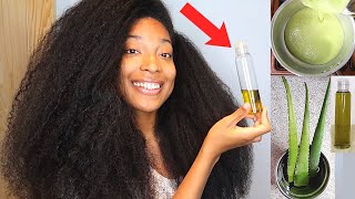 How To Properly Make Aloe vera Oil For Extreme Hair Growth [upl. by Miyasawa461]