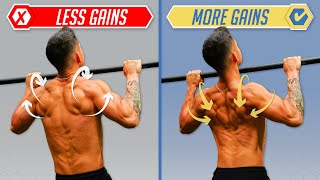 How To Get MORE Gains From PullUps 4 Mistakes You Need To Fix [upl. by Akino857]