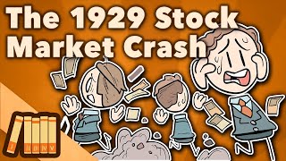 The 1929 Stock Market Crash  Black Thursday  Extra History [upl. by Ainatit]