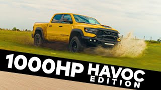 HAVOC EDITION  MAMMOTH 1000 RAM TRX  Upgrade by Hennessey [upl. by Ecinahc]