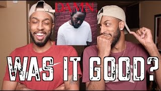 KENDRICK LAMAR quotDAMNquot REVIEW AND REACTION MALLORYBROS 4K [upl. by Dove]