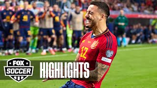 Spain vs Norway Highlights  UEFA European Qualifiers [upl. by Chavey]