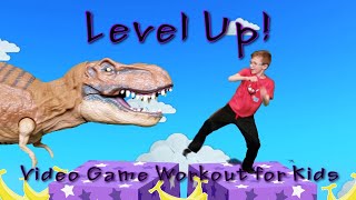 Level Up Video Game Workout For Kids [upl. by Blount]