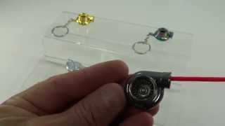 Turbo Keychain Supercharger Twin Turbo Real Whistling Sound [upl. by Yhtnomit]