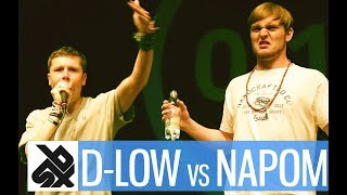 NAPOM vs DLOW  Shootout Beatbox Battle 2017  SEMI FINAL [upl. by Enyamart]