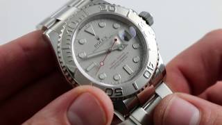 Rolex Oyster Perpetual YachtMaster 40 Ref 116622 Watch Review [upl. by Adikam914]