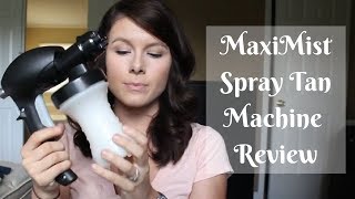 MaxiMist Spray Tan Machine Norvell Review [upl. by Almeeta315]