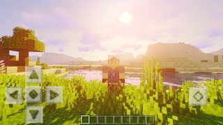 MCPE 116 Top 3 Ultra Shaders  Sun Rays Block Reflection  Minecraft Bedrock Edition [upl. by Eatton543]