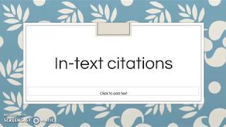 How to do intext citations Chicago AuthorDate Style [upl. by Wesla]