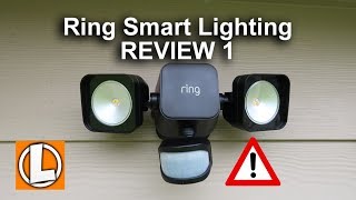 Ring Smart Lighting Review  Bridge  Floodlight  Spotlight  Motion Sensor  Issues [upl. by Syl]