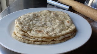 Lebanese Mountain Bread  How to Make LebaneseStyle Flatbread [upl. by Myron]