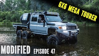 Mega 6x6 landcruiser review modified episode 47 [upl. by Lowe]