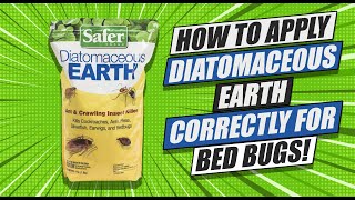 How to apply diatomaceous earth  Tulsa Bed Bug Specialist [upl. by Nolyar]