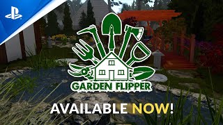 House Flipper  Garden  Release Trailer  PS4 [upl. by Emiatej51]