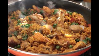 Paella  Sanjeev Kapoor Khazana [upl. by Amlez]