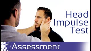 Head Impulse Test  Peripheral Vestibular Dysfunction [upl. by Merl]