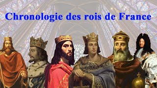 Chronologie des rois de France [upl. by Ynnig187]