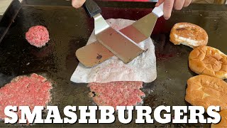 Smash Burgers on the Camp Chef Griddle [upl. by Hoagland]